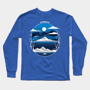 Corsica Island Long Sleeve T-Shirt